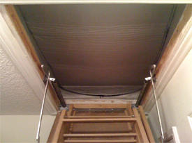 Sealed Ducts To Plenum After Air Seal