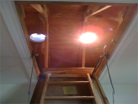 Unseald Boot To Drywall Before