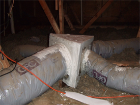 Distribution Box After Air Seal