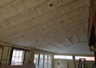 Closed Cell Attic Floor Flashing
