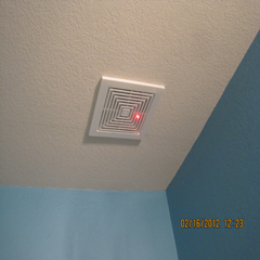 Leaky exhaust fan