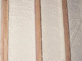 Spray Foam Wall