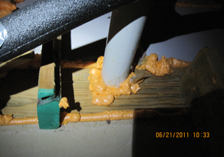 close cell foam on attic floor