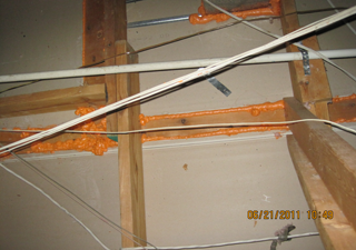 spf air seal attic floor