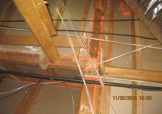 complete close cell foam attic floor air barrier