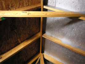 Before & After Spray Radiant Barrier