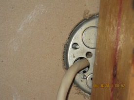 Ceiling Fan Opening