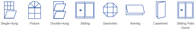 Burris Vinly Replacemnt Window Styles